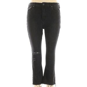 Class Roberto Cavalli Jeans Size 32 High Rise Flared Cropped Jeans